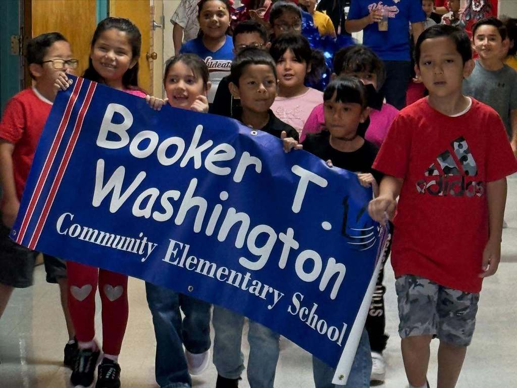 The Hawk Pride Parade hit the road this week, spreading school spirit to our elementary schools with cheers, smiles and a whole lot of energy for our future Hawks!