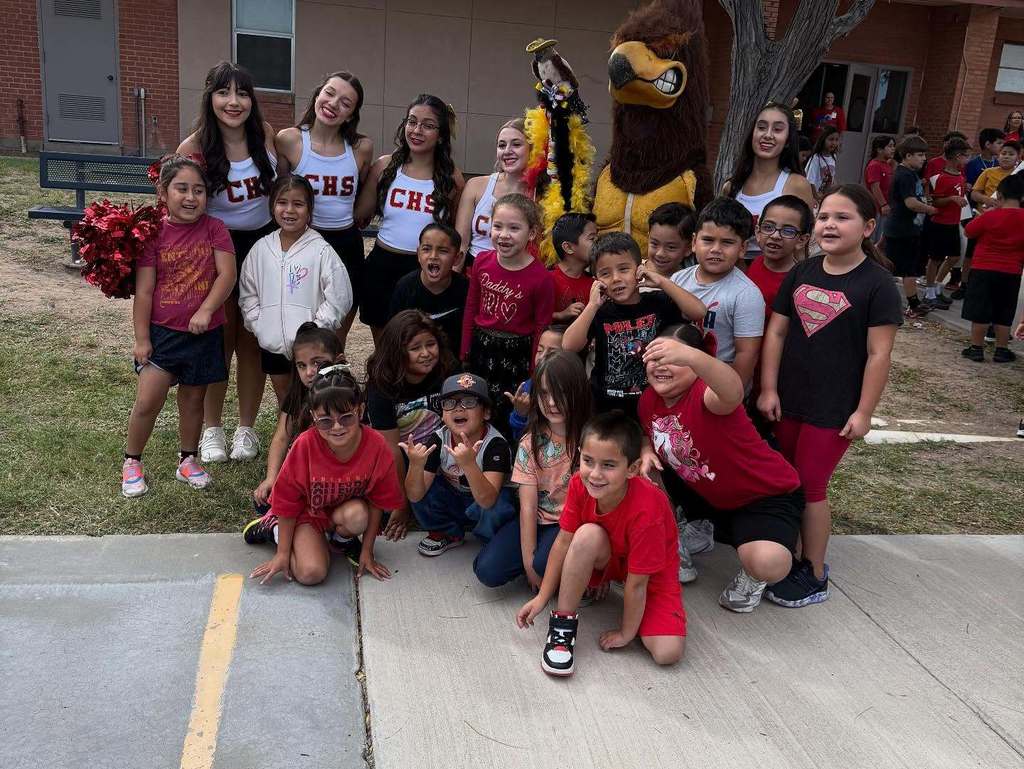 The Hawk Pride Parade hit the road this week, spreading school spirit to our elementary schools with cheers, smiles and a whole lot of energy for our future Hawks!