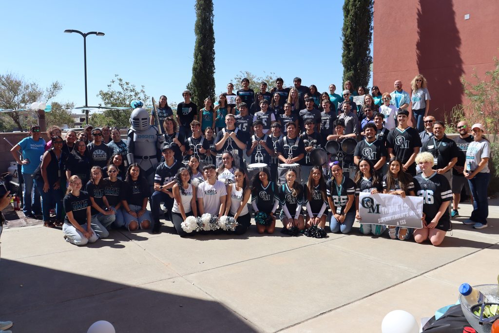 OMHS Feeder Pattern Frenzy Spirit Bus Takes Over Sonoma Elementary! 