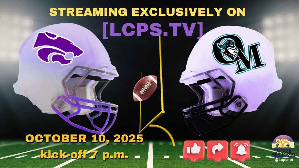 This Friday night, your Organ Mountain Knights will face the Clovis Wildcats under our beautiful new LED stadium lights at the Field of Dreams. Kickoff is at 7pm and you won’t want to miss it! 