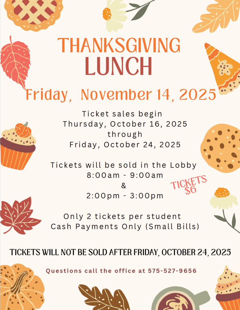 Thanksgiving Luncheon Flyer