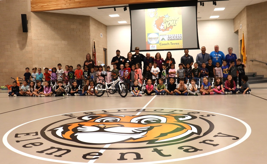Today, Yamaha and Las Cruces Motorsports delivered 24 Strider bikes to Fairacres Elementary for their kindergarten PE program, thanks to the “All Kids Bike” initiative.