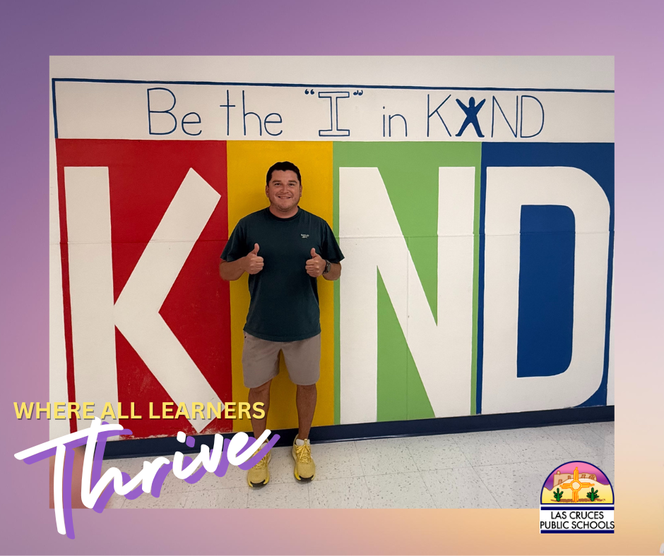 Thrive Thursday Spotlight: Efren Aleman, Mesilla Elementary