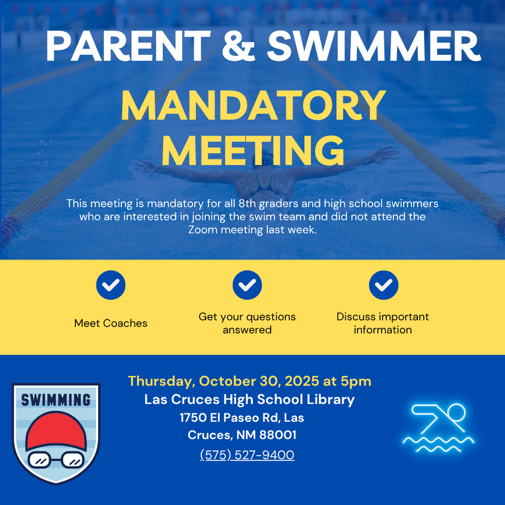 Parent & Swimmer Meeting Reminder for Swim Team