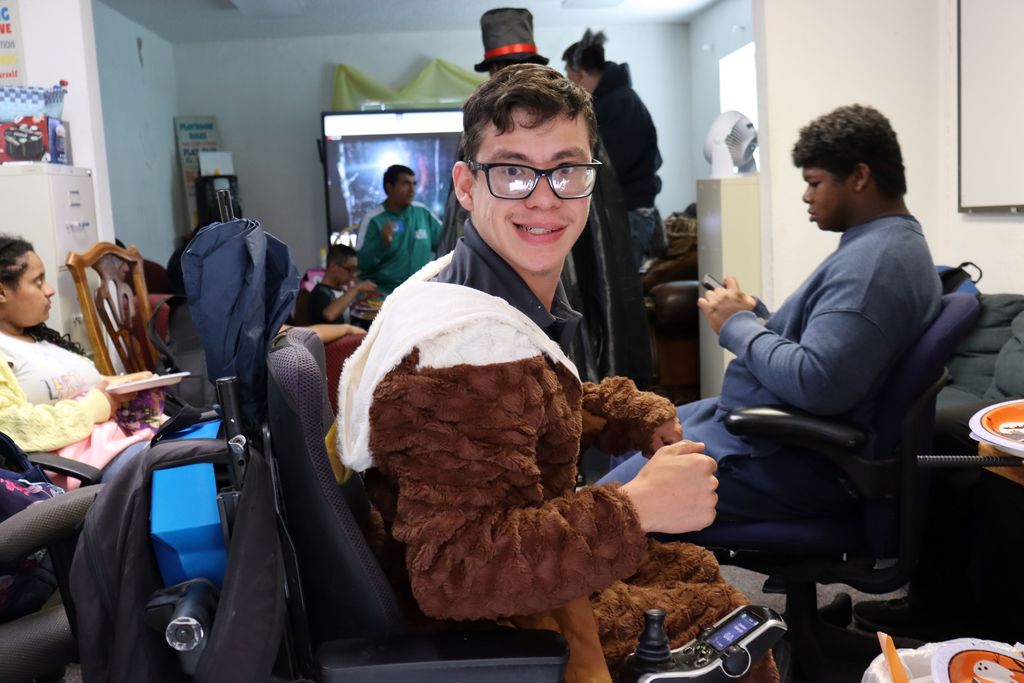 Costumes, laughter, and lots of Halloween spirit! The amazing young adults in our Bridge Program remind us all that joy and creativity go hand in hand.