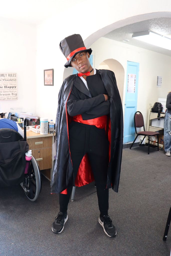 Costumes, laughter, and lots of Halloween spirit! The amazing young adults in our Bridge Program remind us all that joy and creativity go hand in hand.