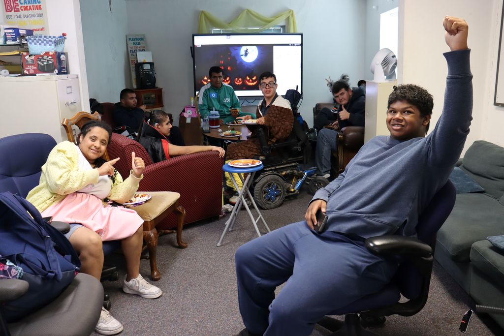 Costumes, laughter, and lots of Halloween spirit! The amazing young adults in our Bridge Program remind us all that joy and creativity go hand in hand.