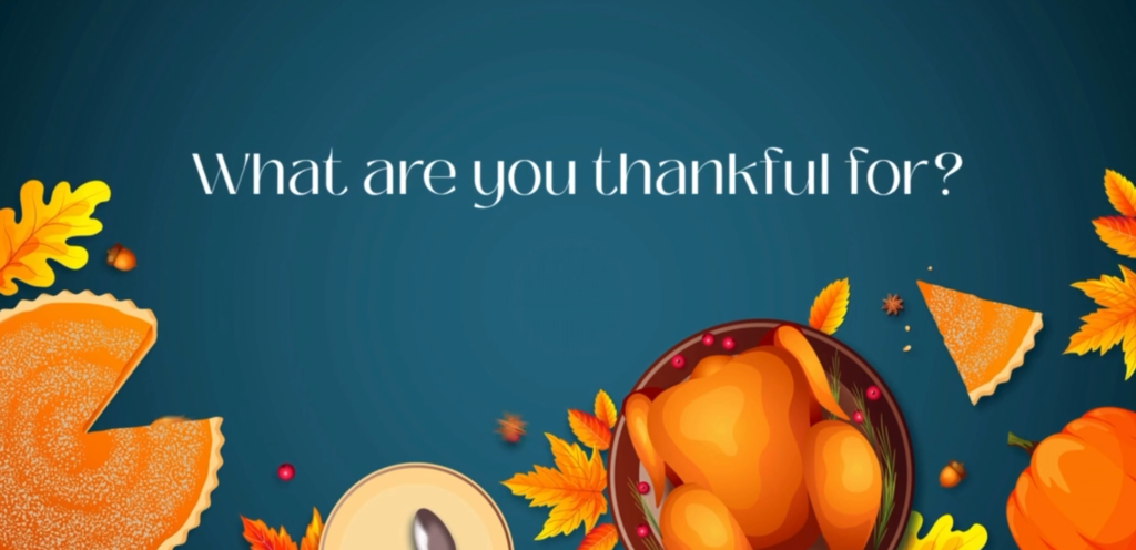 We visited Sunrise Elementary to hear what families are grateful for this holiday season.