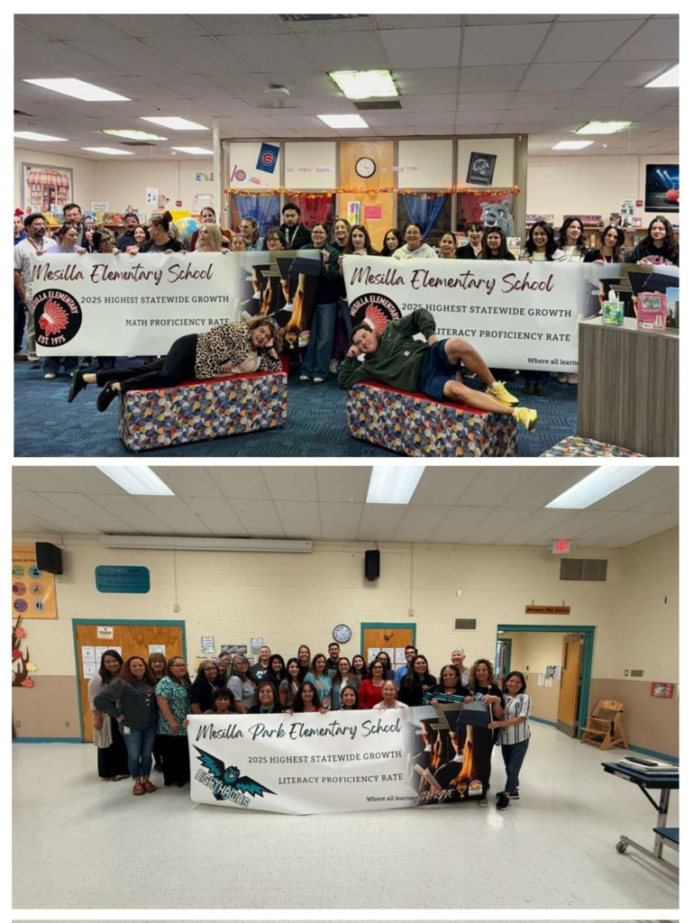 "We visited schools this week to celebrate their state recognition for state achievement.