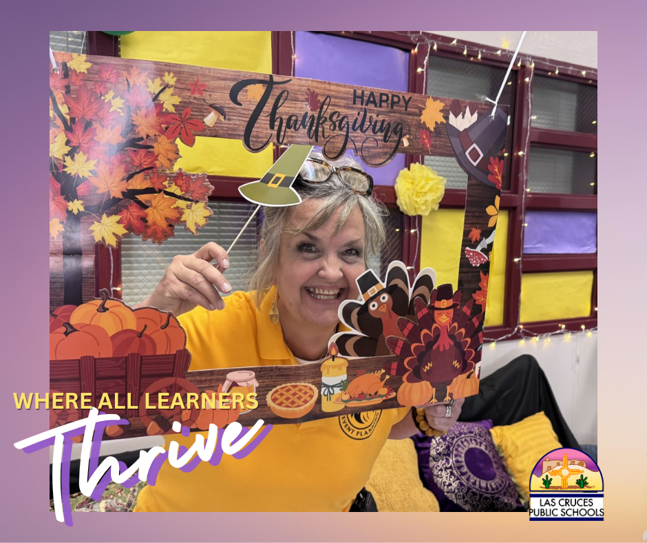 purple gradient graphic with Thrive 