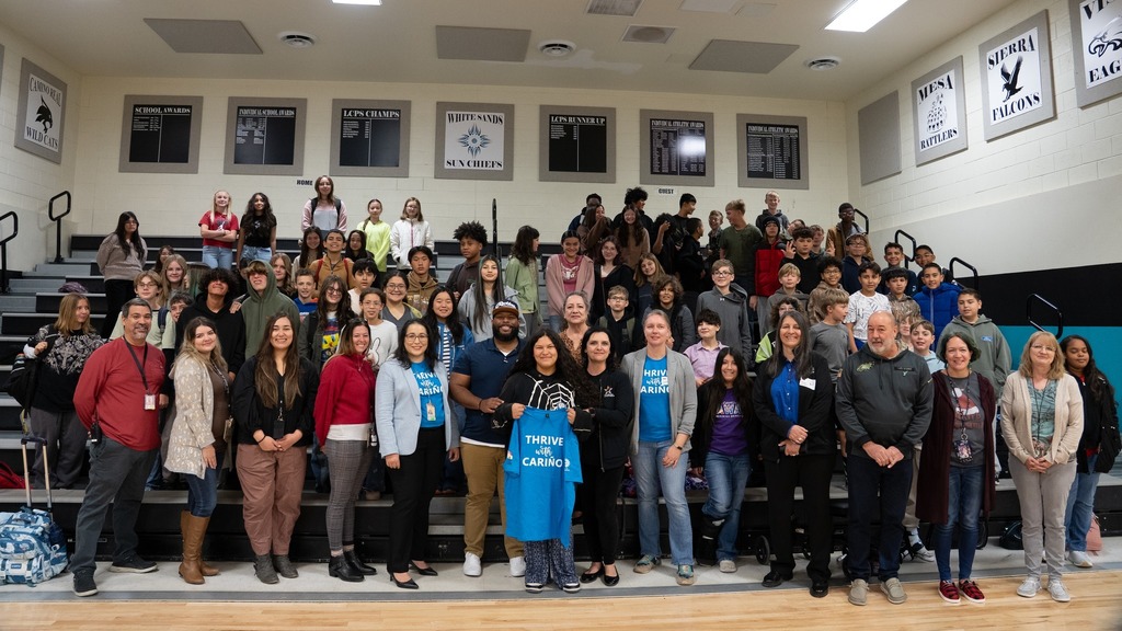 The City of Las Cruces and Las Cruces Public Schools representatives recognized students who have shown cariño and contributed to an environment where everyone can thrive!