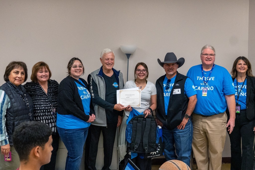The City of Las Cruces and Las Cruces Public Schools celebrated another group of amazing students who show kindness, respect, and cariño every single day!