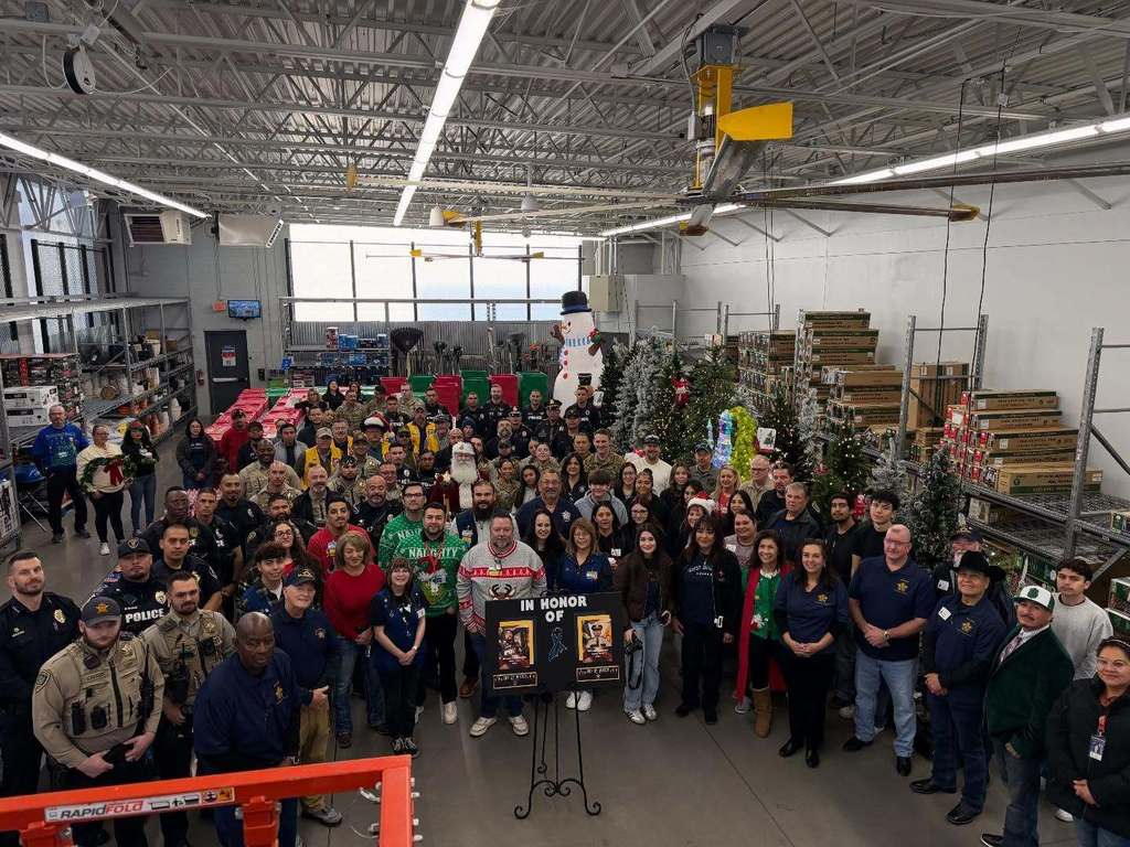 More than 400 kids from throughout Dona Ana County and 200-plus volunteers from law enforcement and various organizations participated in the Cops and Kids shopping experience Saturday morning at the Walmart on Rinconada Boulevard.