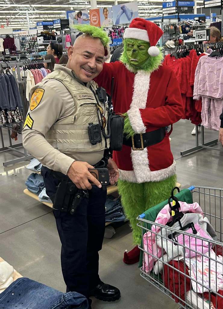More than 400 kids from throughout Dona Ana County and 200-plus volunteers from law enforcement and various organizations participated in the Cops and Kids shopping experience Saturday morning at the Walmart on Rinconada Boulevard.