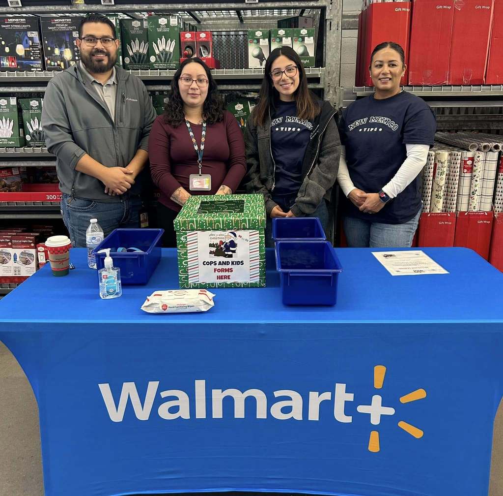 More than 400 kids from throughout Dona Ana County and 200-plus volunteers from law enforcement and various organizations participated in the Cops and Kids shopping experience Saturday morning at the Walmart on Rinconada Boulevard.