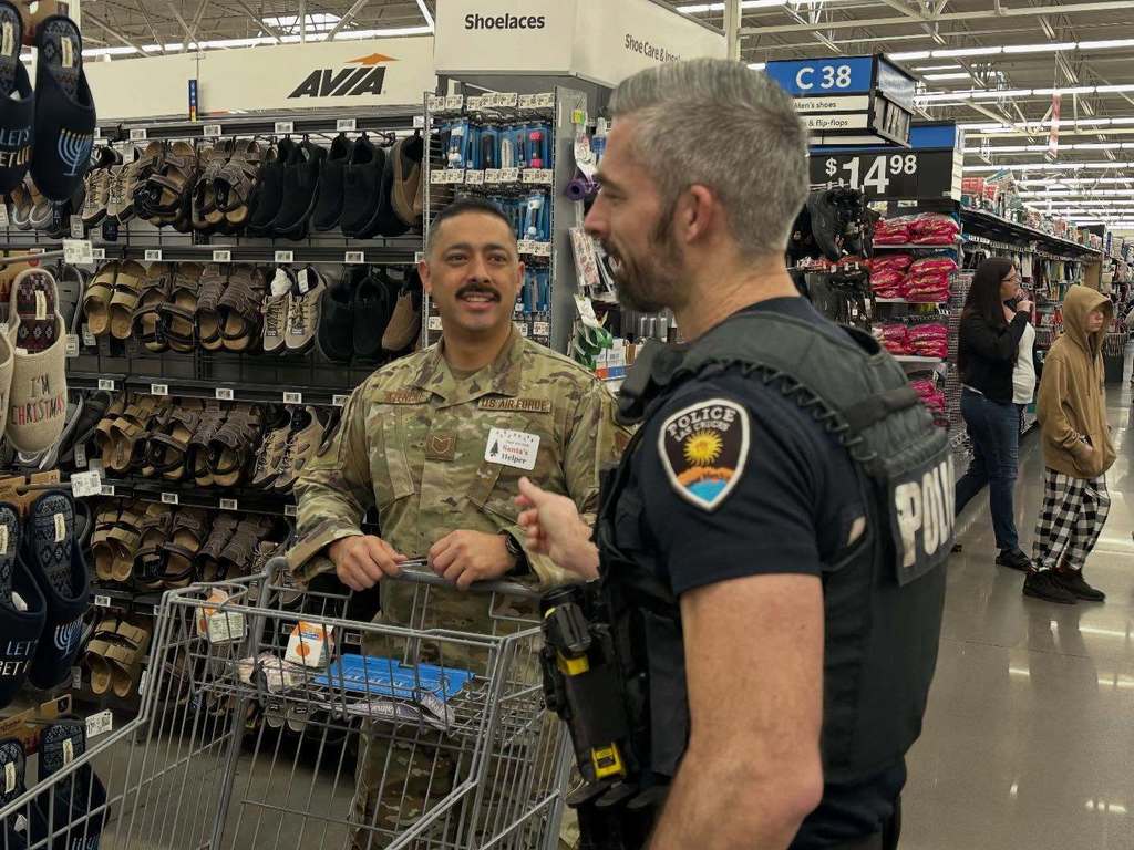 More than 400 kids from throughout Dona Ana County and 200-plus volunteers from law enforcement and various organizations participated in the Cops and Kids shopping experience Saturday morning at the Walmart on Rinconada Boulevard.