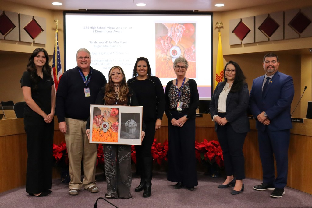 Congratulations to Mia Maes from Organ Mountain High School!