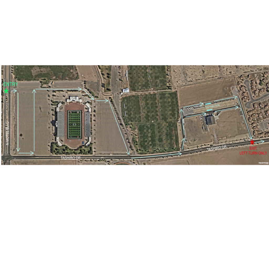 Las Cruces Public Schools will host another food distribution on Friday, Dec. 19, beginning at 9 a.m. at the Nutrition Services warehouse next to the Field of Dreams, 2101 Tashiro Drive.