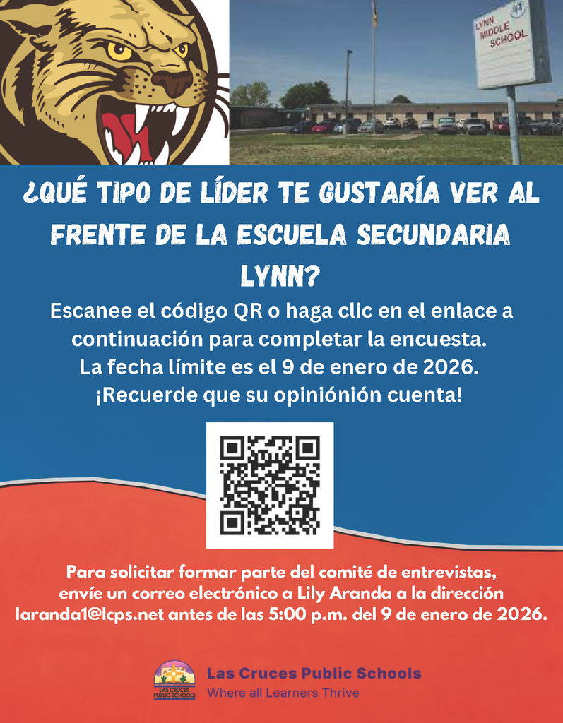 What kind of leader would you like to see at Lynn Middle School?