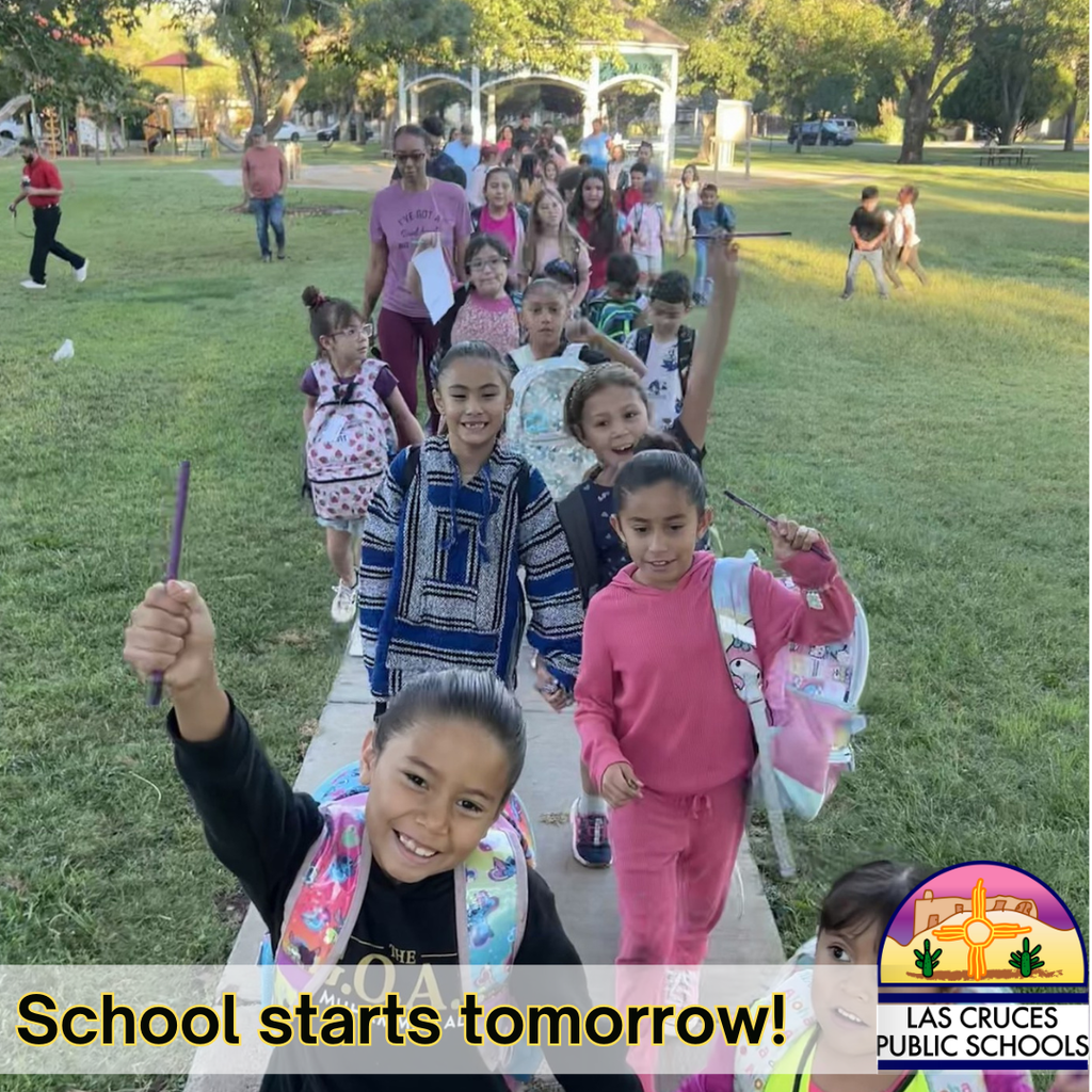 photo of students walking to school