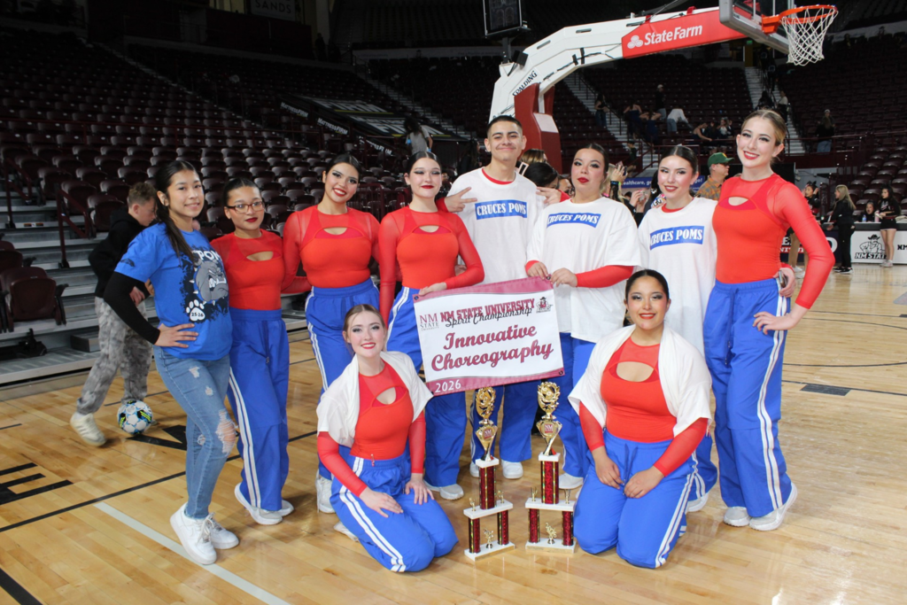 Congratulations to the Poms Team from Las Cruces High School! 