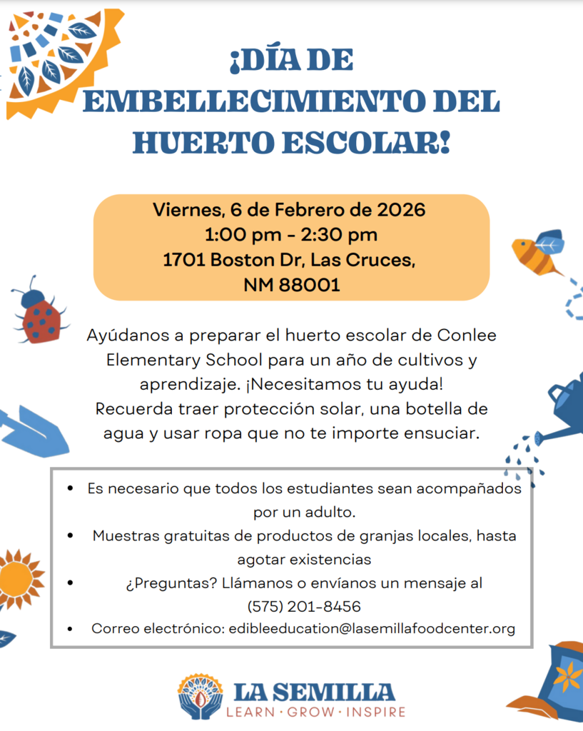 Boletin del Embellecimiento del huerto