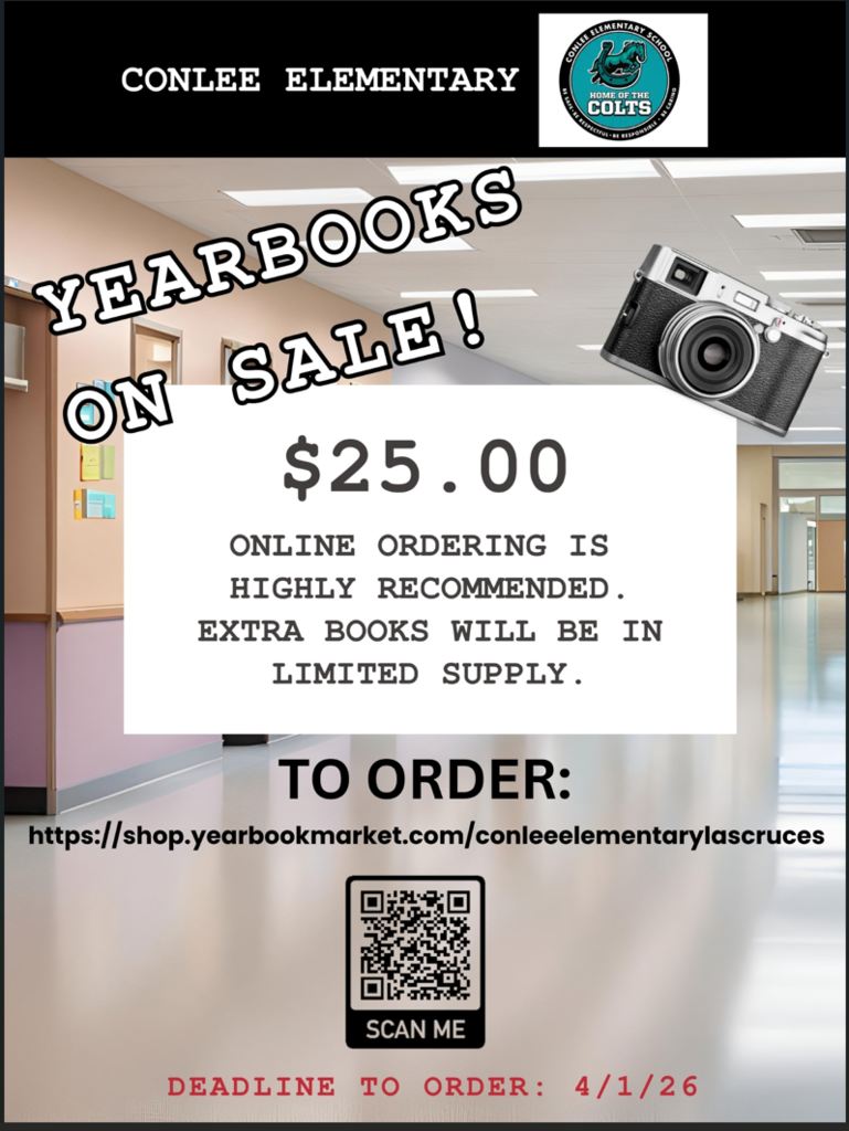 Yearbook sale flyer