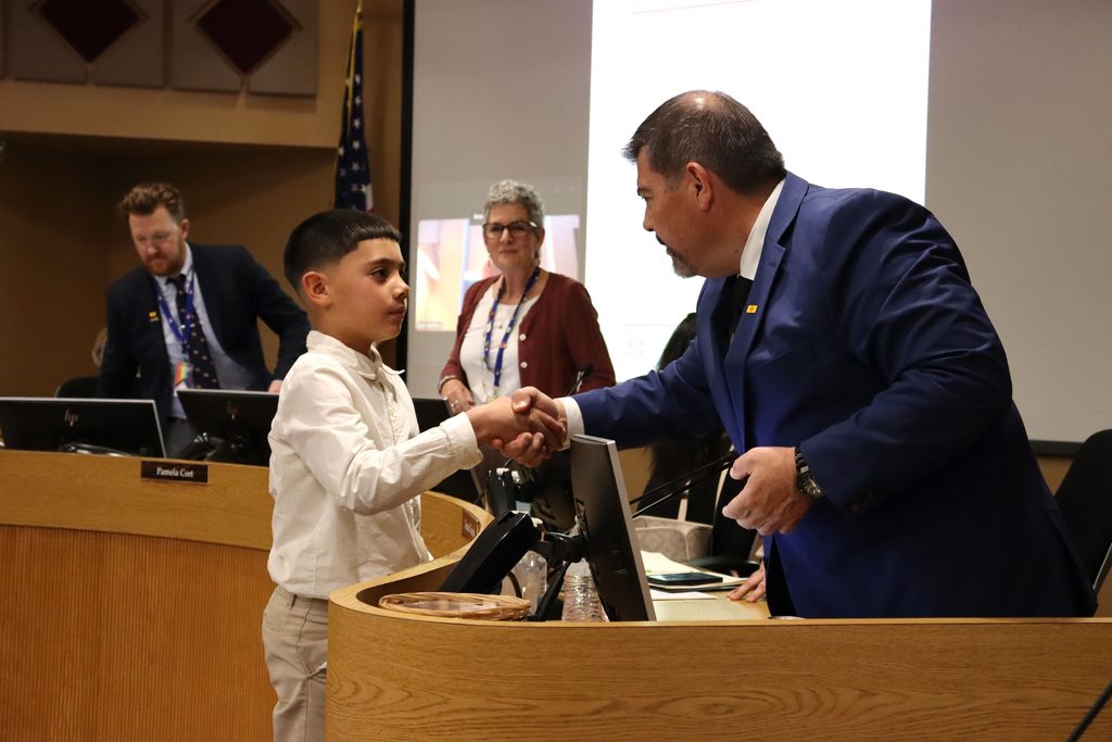 Board of Education Meeting Recognitions