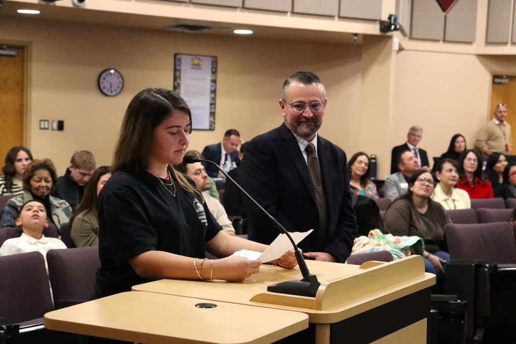 Board of Education Meeting Recognitions