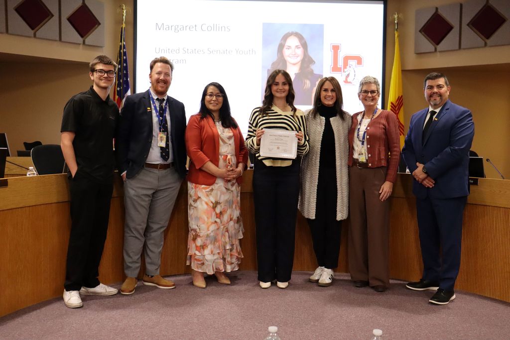 Board of Education Meeting Recognitions