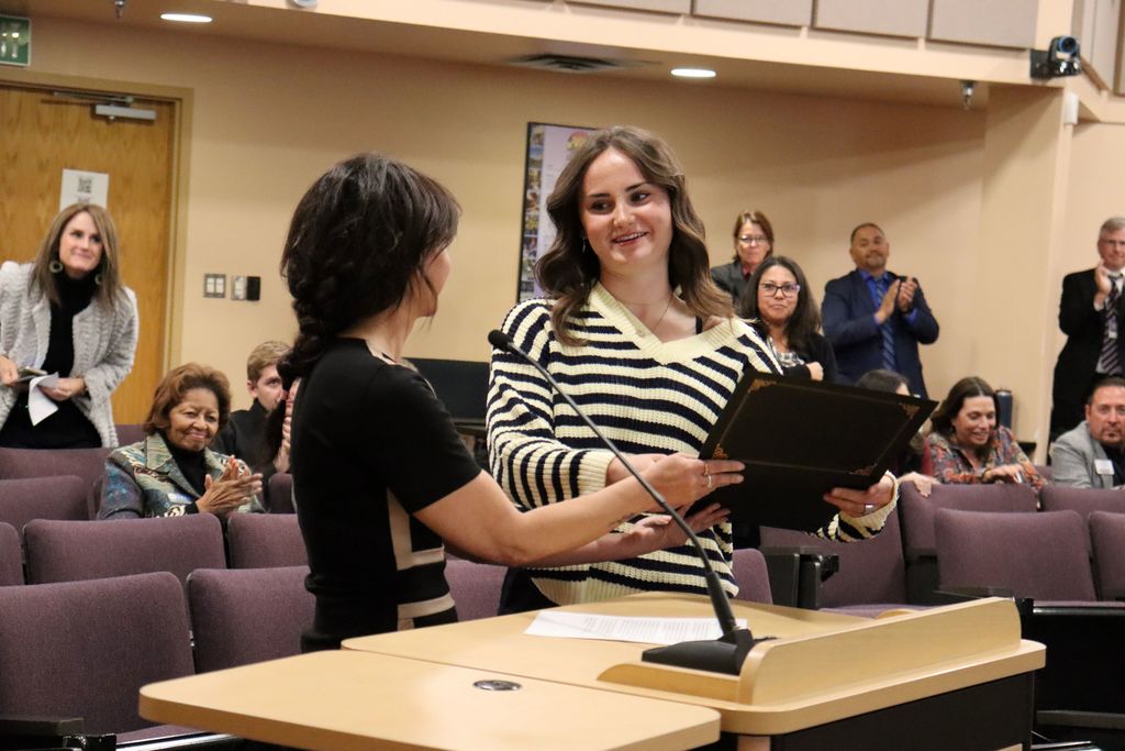 Board of Education Meeting Recognitions