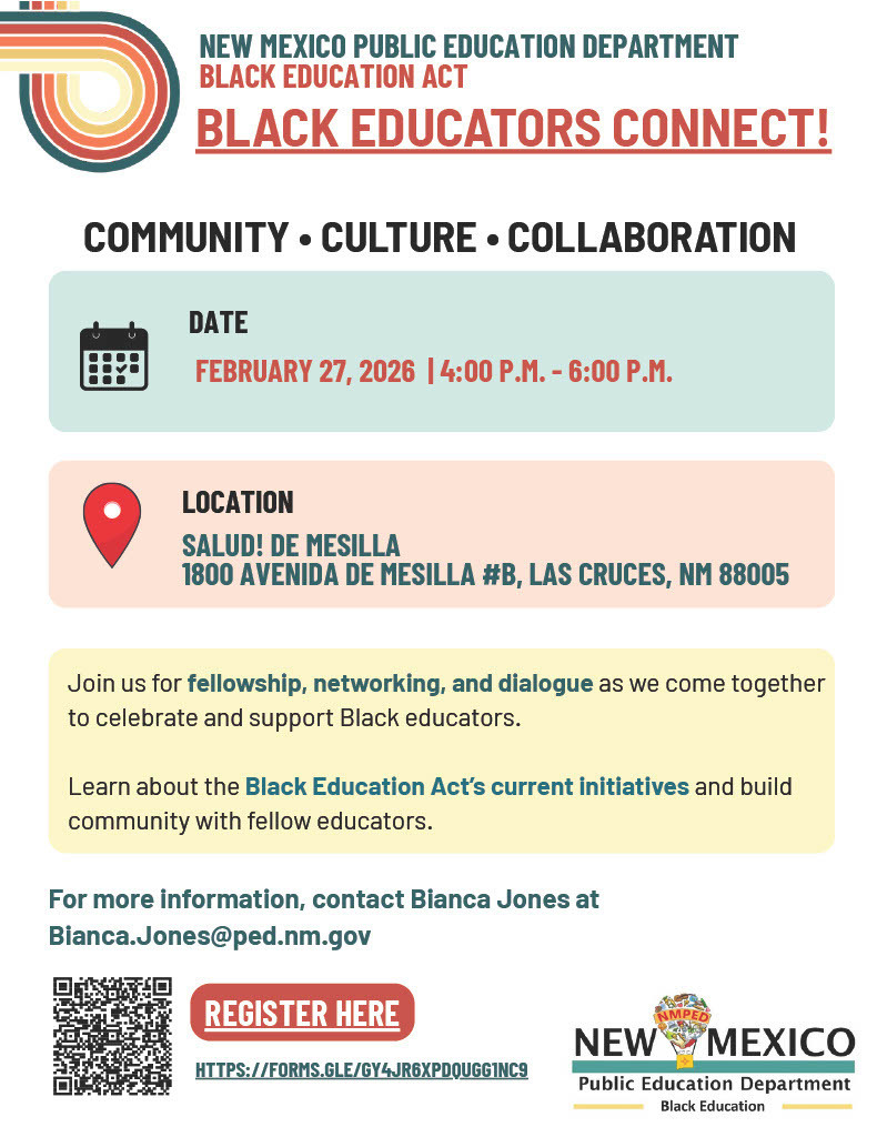 pastel colored flyer, English