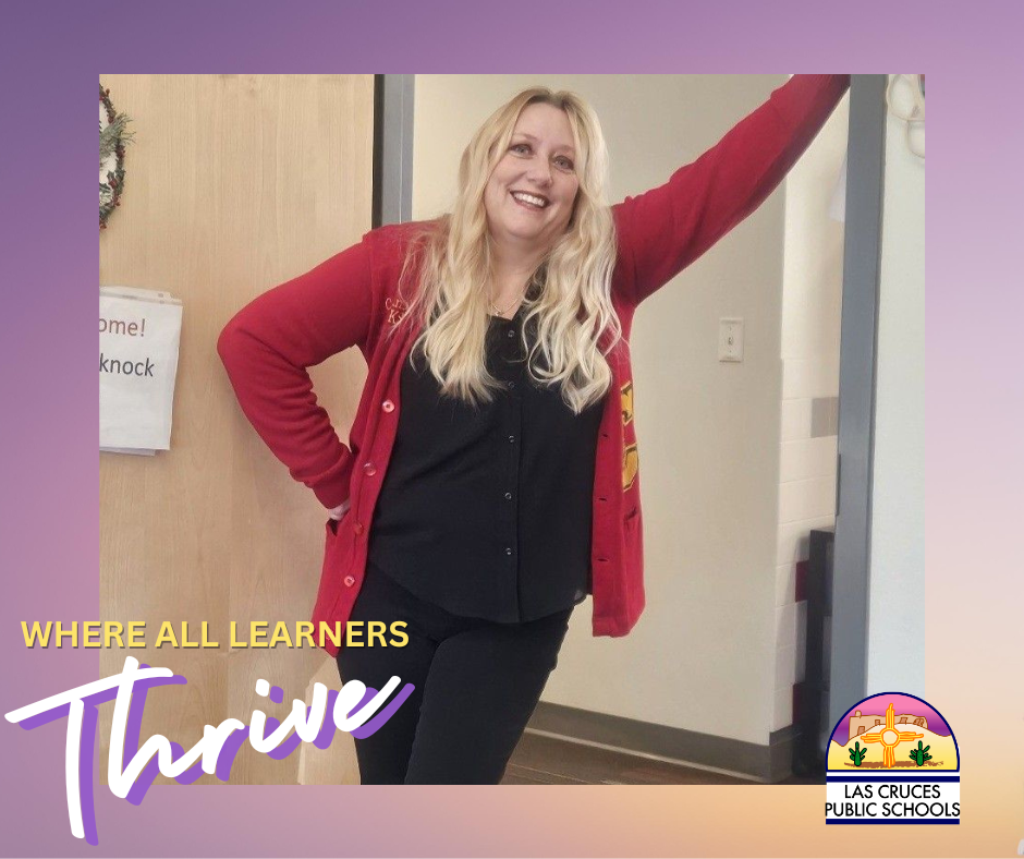 purple gradient graphic with Thrive Thursday feature