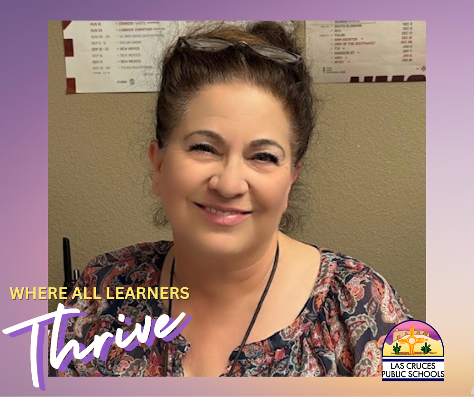 purple gradient graphic with Thrive Thursday feature