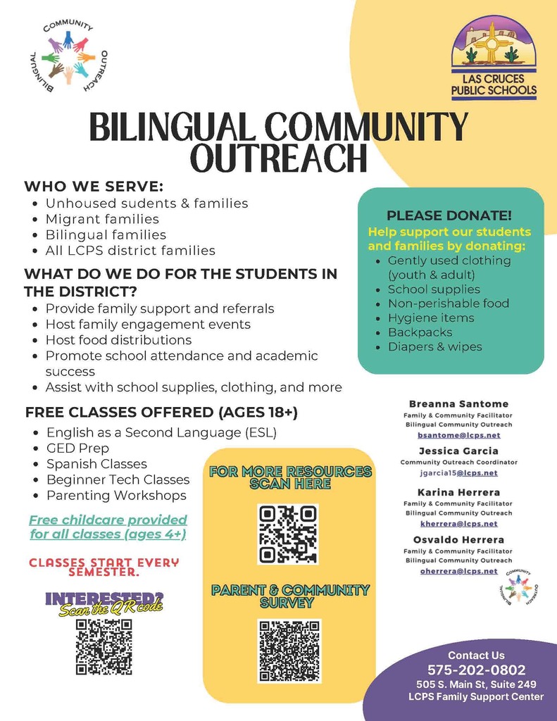 BILINGUAL COMMUNITY OUTREACH