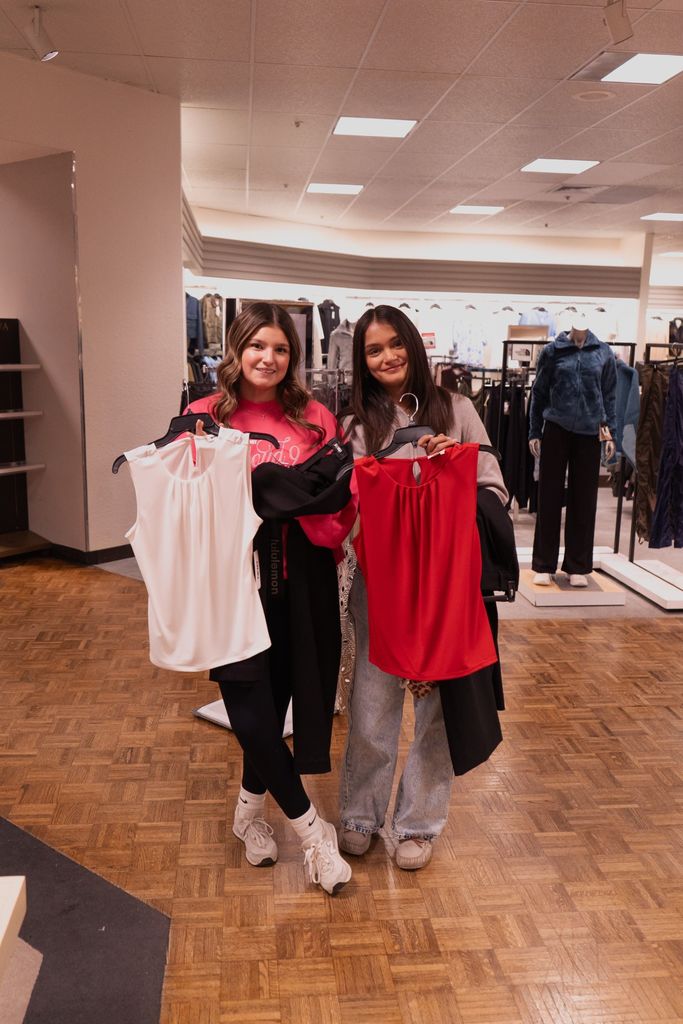 Students in the Academic Career Exploration (ACE) program recently participated in the Dress for Success event, where they were given a budget of $130 to shop for professional clothing at Dillard’s. 