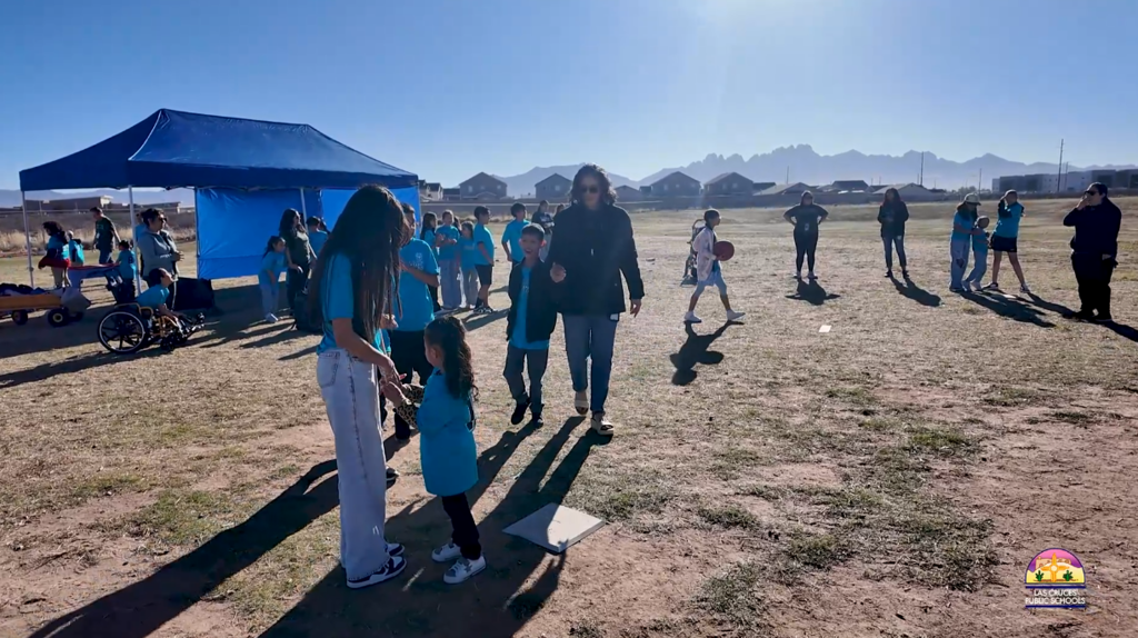Today at Monte Vista Elementary, teachers and staff hosted an awesome Buddy Kickball Game