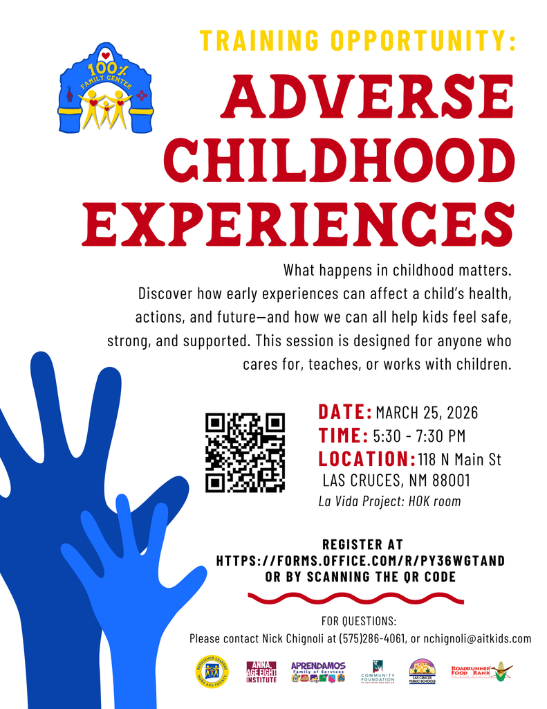 You're invited to a powerful and engaging presentation on Adverse Childhood Experiences (ACEs) by Nick Chignoli