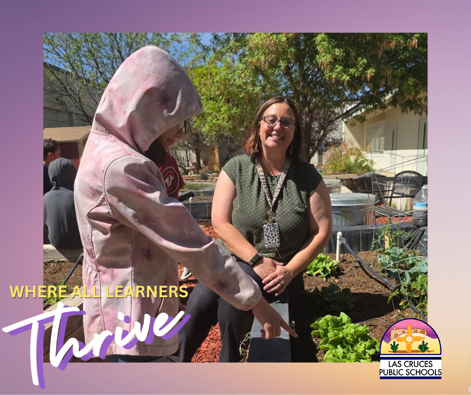 purple gradient graphic with Thrive Thursday feature