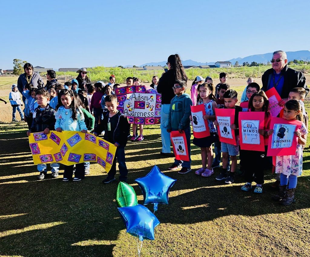 World Autism Acceptance Day celebration at Cesar Chavez Elementary School 
