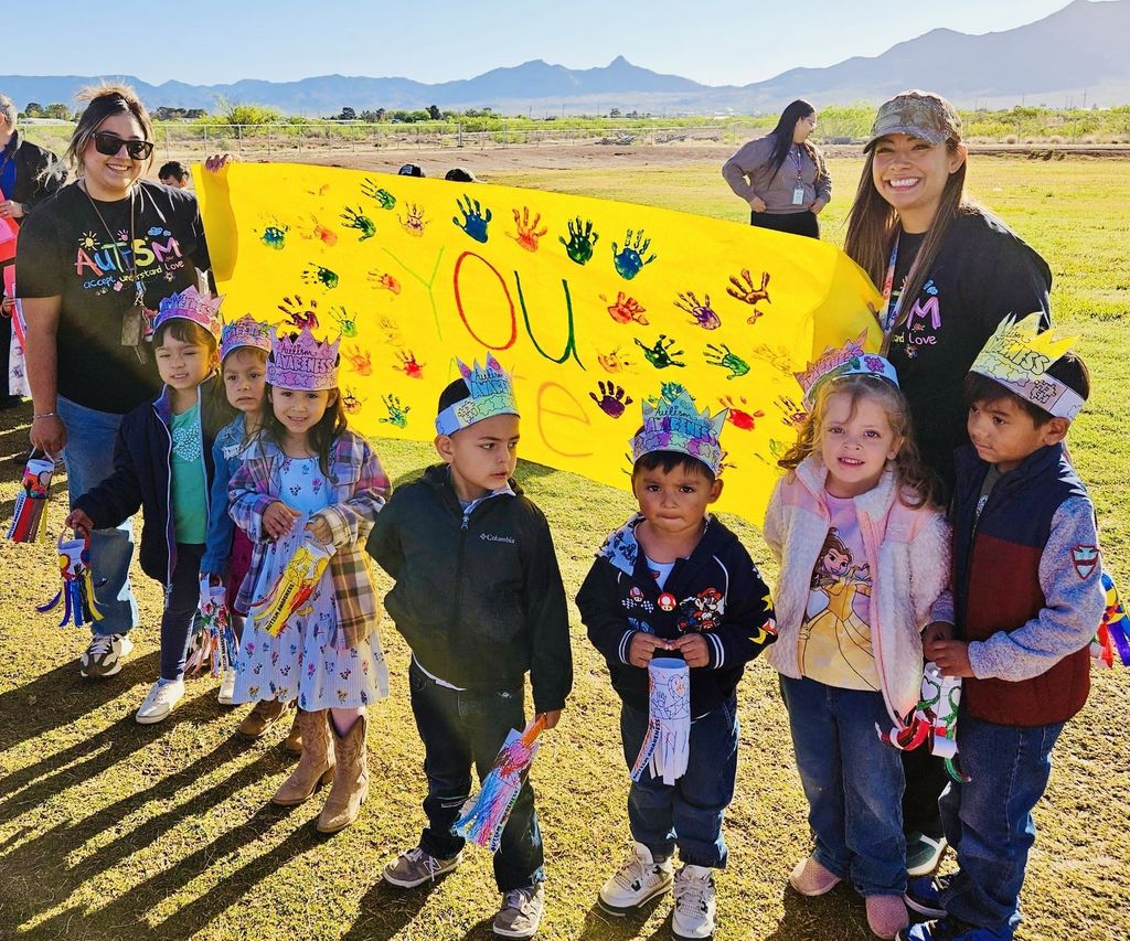 World Autism Acceptance Day celebration at Cesar Chavez Elementary School 
