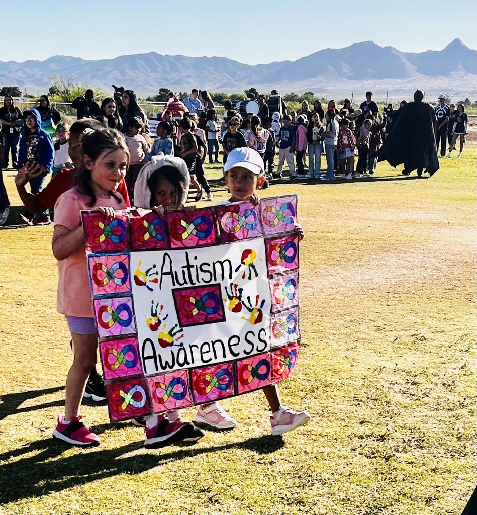 World Autism Acceptance Day celebration at Cesar Chavez Elementary School 
