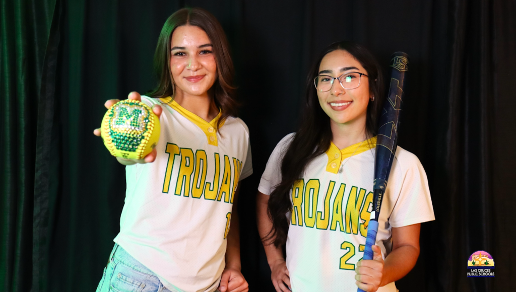 Step up to the plate with Mayfield High School’s softball and baseball players!