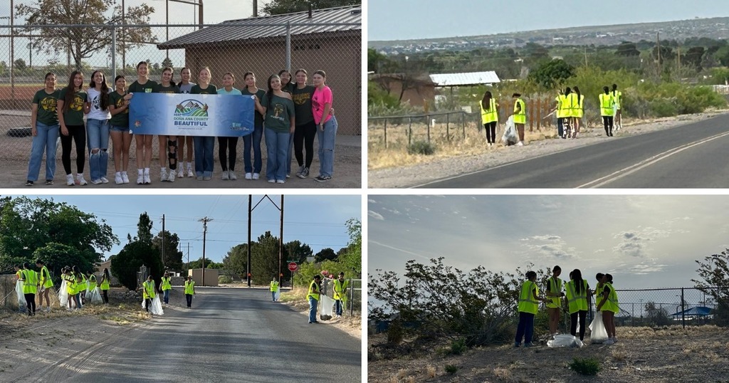 Las Cruces Public Schools proudly recognizes the Mayfield High School Girls' Soccer Team for making a powerful impact beyond the field!