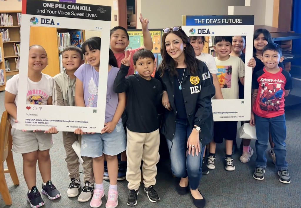 A big thank you to the DEA El Paso Division for spending time with students at Booker T. Washington during Career Day!