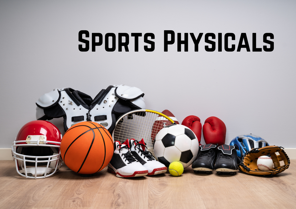 Sports Physicals Announcement