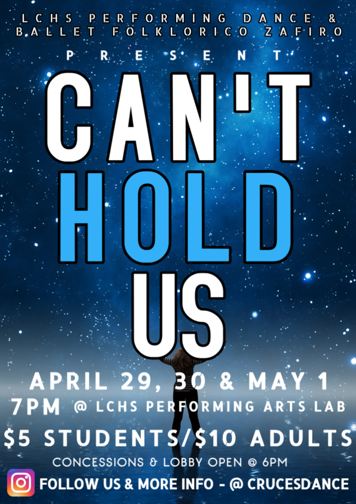 blue graphic with stars