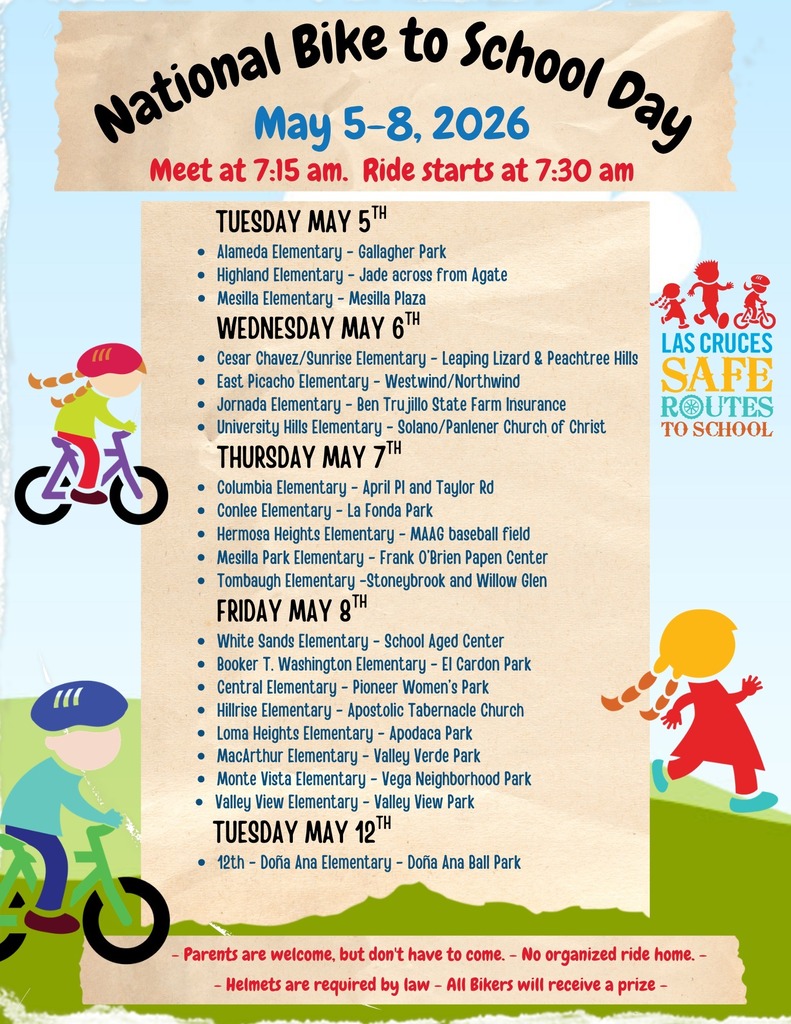 Bike to School Day is next week!  Check this list to see if your school is participating
