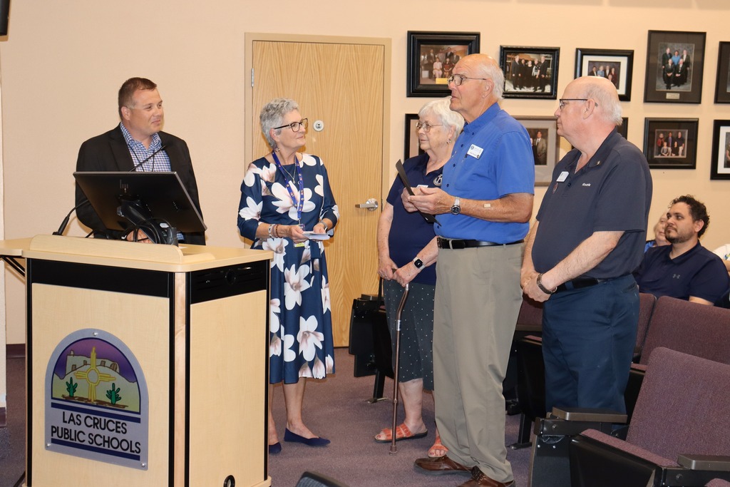 Las Cruces Public Schools proudly recognizes the Kiwanis Club of Las Cruces for their outstanding support of students in the McKinney-Vento Project Link Program.