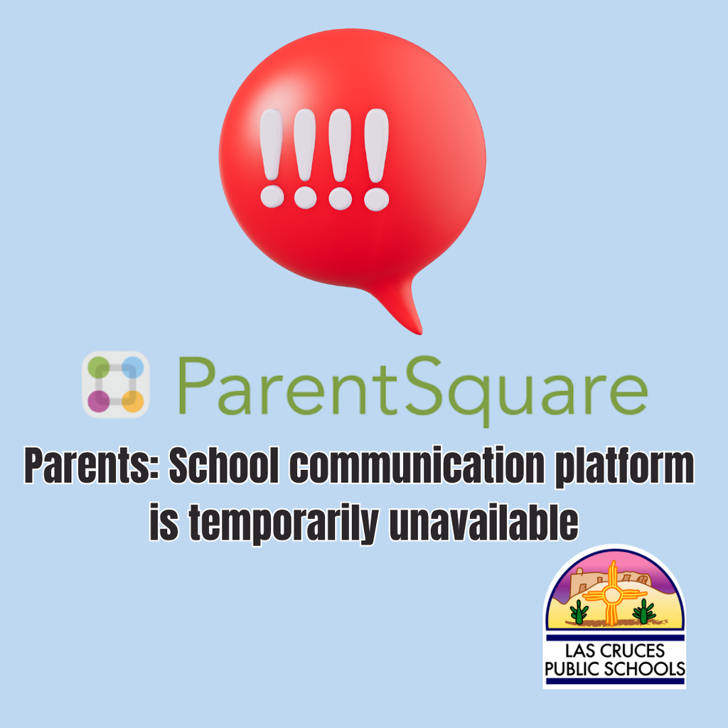 blue graphic with ParentSquare logo